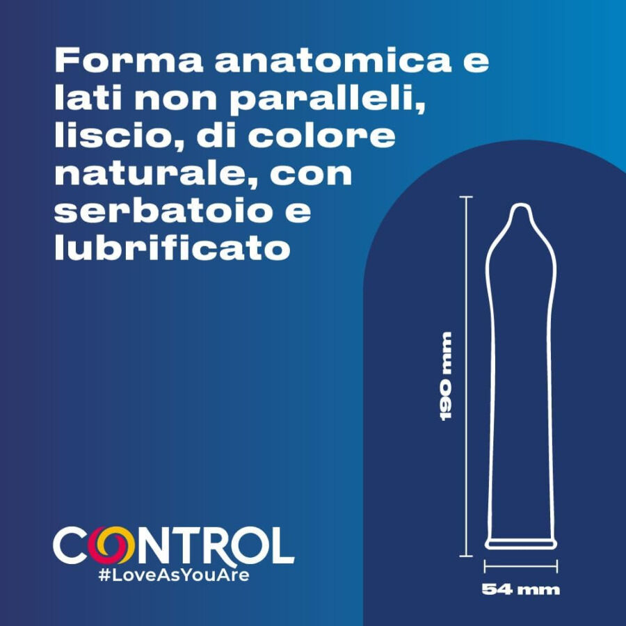CONTROL CONDOMS Préservatifs Nature 144 Unités — vue détaillée