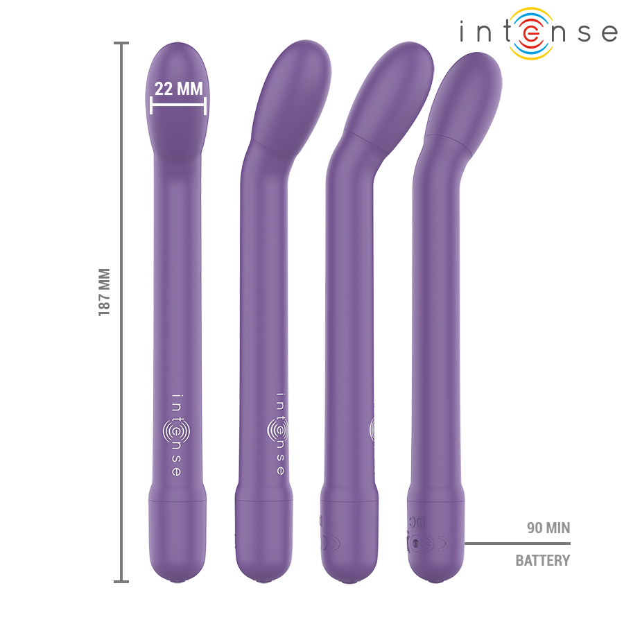 INTENSE HIGH TECH Stimulateur Point G Rechargeable Karlie Violet — vue alternative