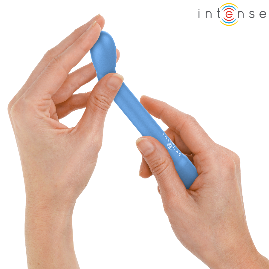 INTENSE HIGH TECH Stimulateur Point G Rechargeable Karlie Bleu — vue arrière