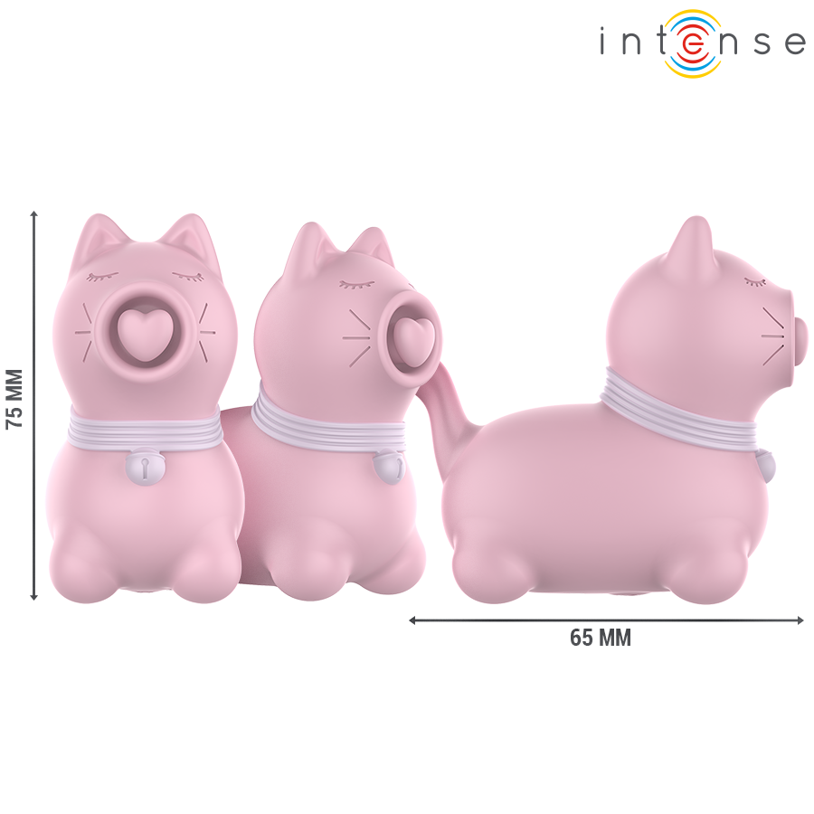INTENSE FUN TOYS Stimulateur Langue Effet Pulsation Marie Pink — vue alternative