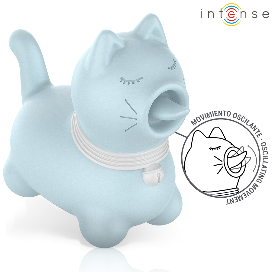 INTENSE FUN TOYS Stimulateur Duchesse Langue Rotative 360º Bleu — vue détaillée