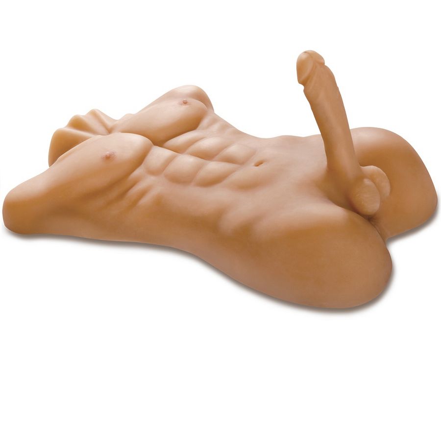 EXTREME TOYZ Baise-Moi Méga Masturbateur Torse Mle - Aura Intime