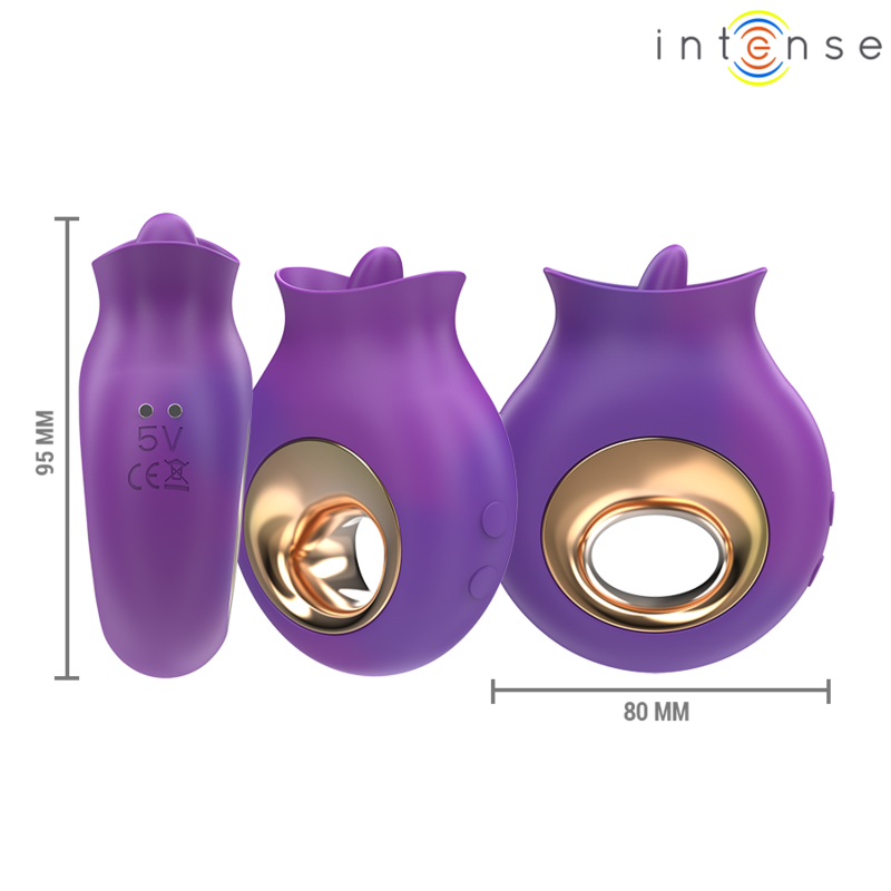 INTENSE FUN TOYS Tuli Stimulateur Clitoris 9 Vibrations & 9 Oscillations V... — vue arrière