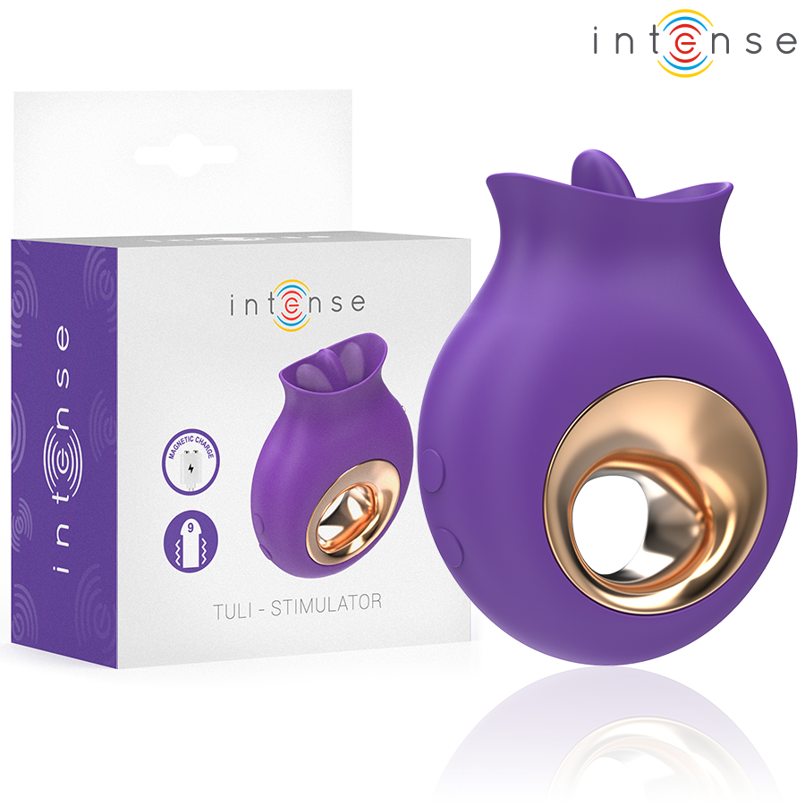 INTENSE FUN TOYS Tuli Stimulateur Clitoris 9 Vibrations & 9 Oscillations V... - Aura Intime