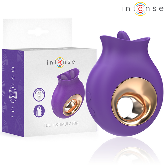 INTENSE FUN TOYS Tuli Stimulateur Clitoris 9 Vibrations & 9 Oscillations V... - Aura Intime