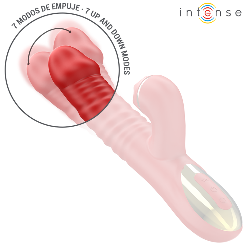 INTENSE HIGH TECH Thalia Vibration & Poussée & Tapping Rouge — vue arrière