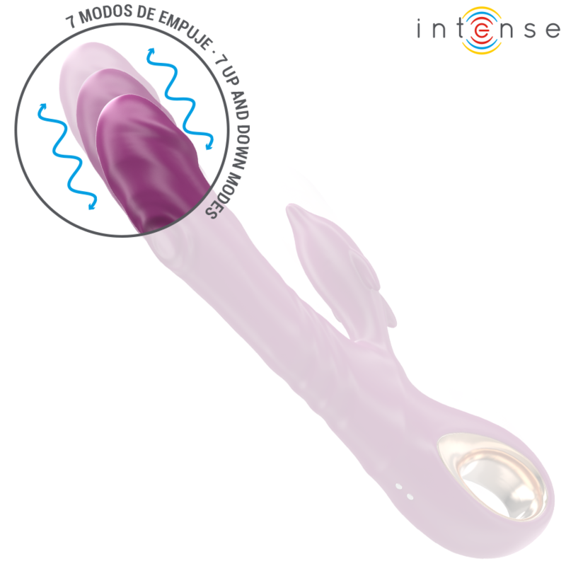 INTENSE HIGH TECH Halle Vibrateur Multifonction Langue Stimulante Dauphin V... — vue arrière