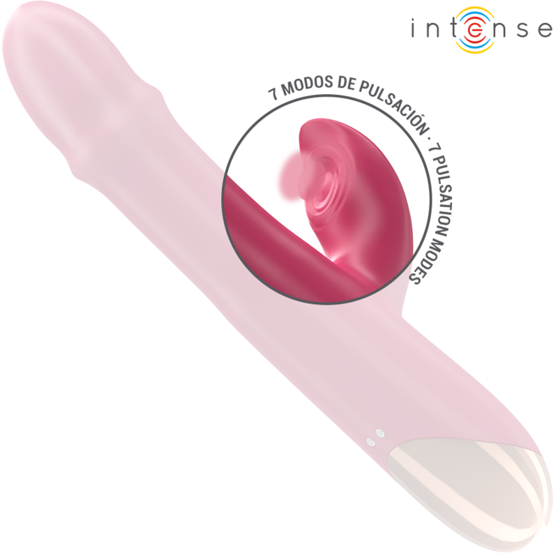 INTENSE HIGH TECH Chloe Vibrateur Multifonction 3 1 Rouge — vue arrière