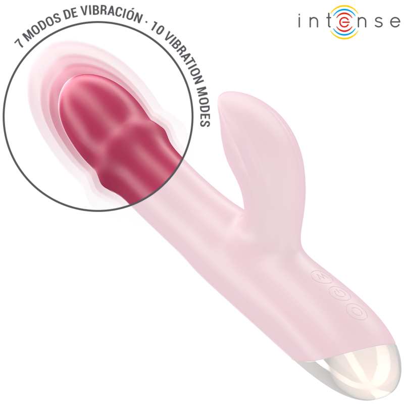 INTENSE HIGH TECH Chloe Vibrateur Multifonction 3 1 Rouge — accessoires inclus