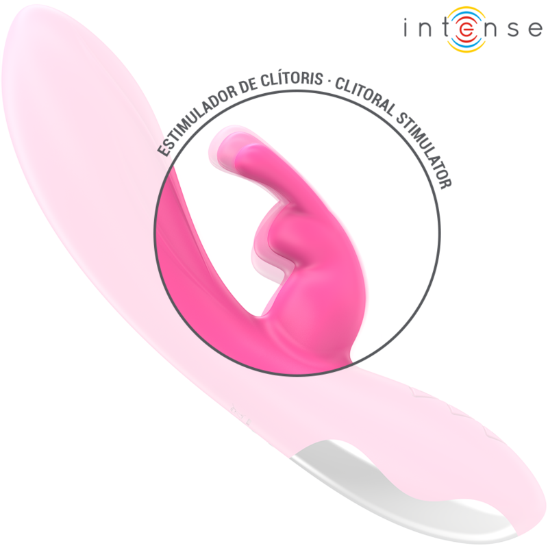 INTENSE HIGH TECH Randall Vibrateur Rabbit 10 Vibrations Rose — accessoires inclus