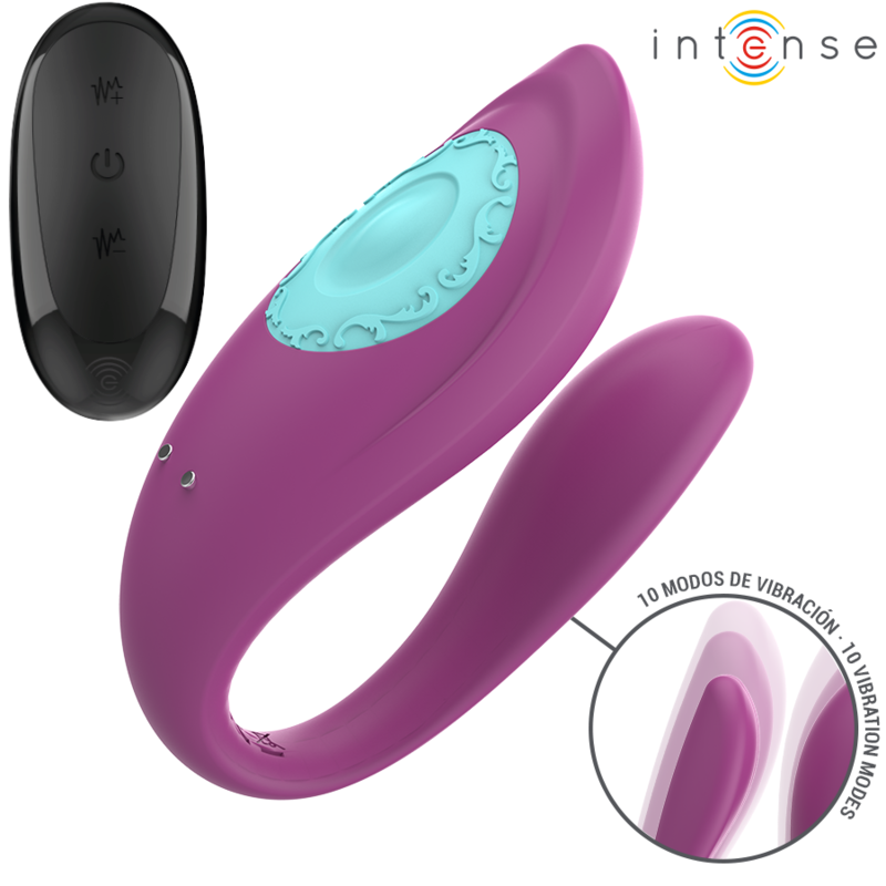 INTENSE REMOTE CONTROL Annie Vibrateur Stimulateur U Violet Télécommande — vue détaillée