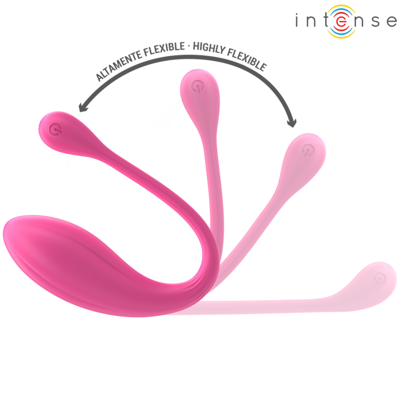 INTENSE REMOTE CONTROL Janice U Vibrateur Double Stimulation 10 Vibrations Rose ... — accessoires inclus