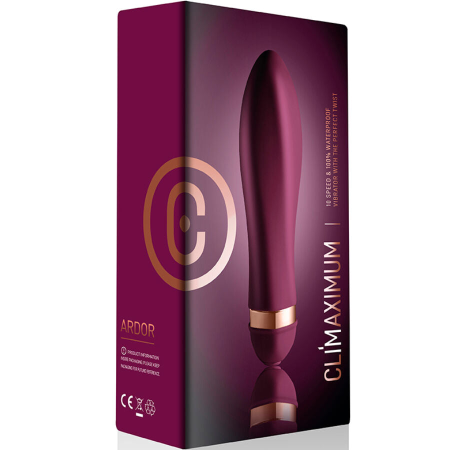 CLIMAXIMUM VIBRATEUR TWISTED ARDOR — vue alternative