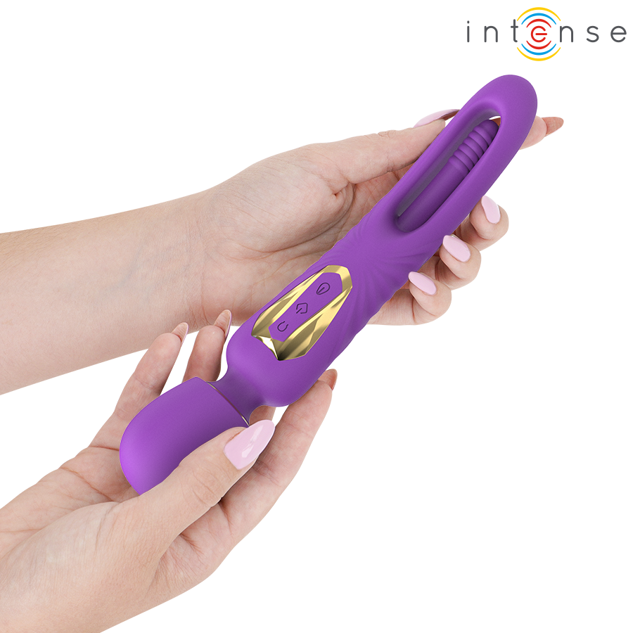 INTENSE HIGH TECH Baguette Vibrante Christy Langue Qui Tourne — vue détaillée