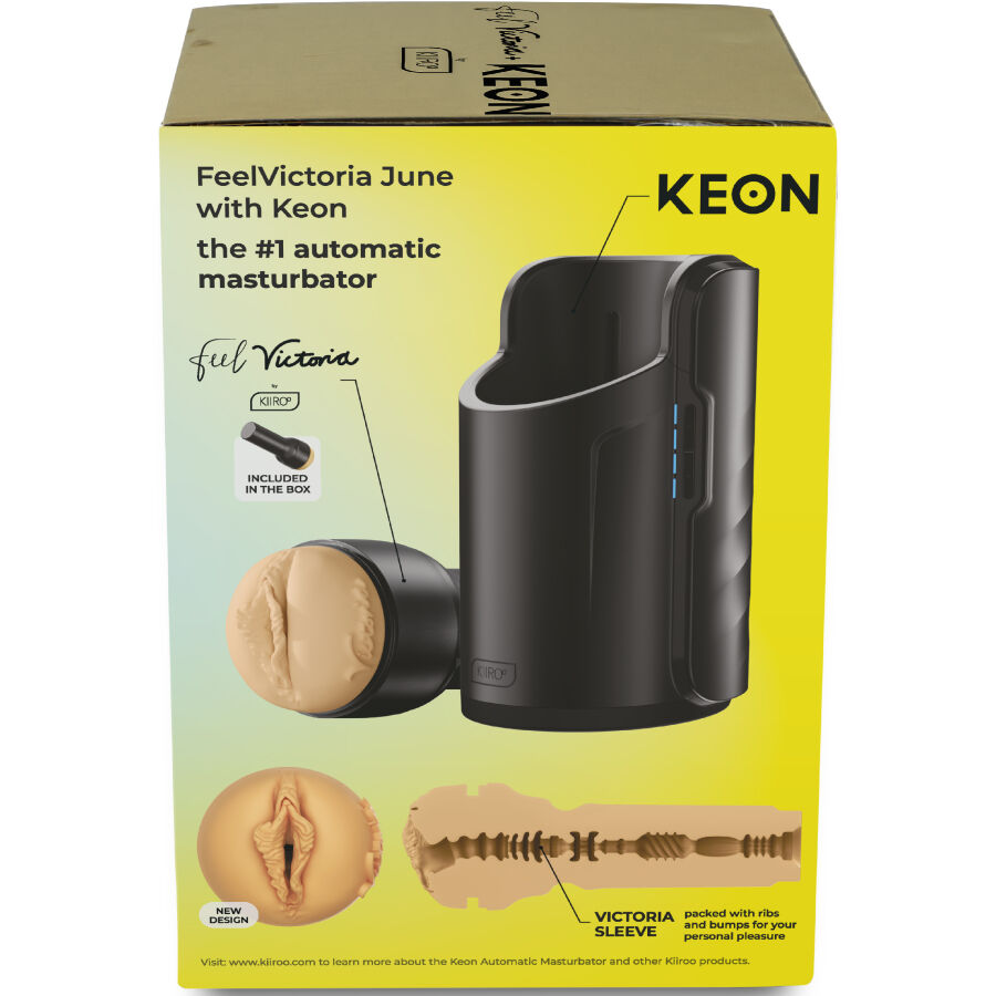 KIIROO Keon Wifi Combo Victoria June Masturbateur Automatique + ... — vue alternative