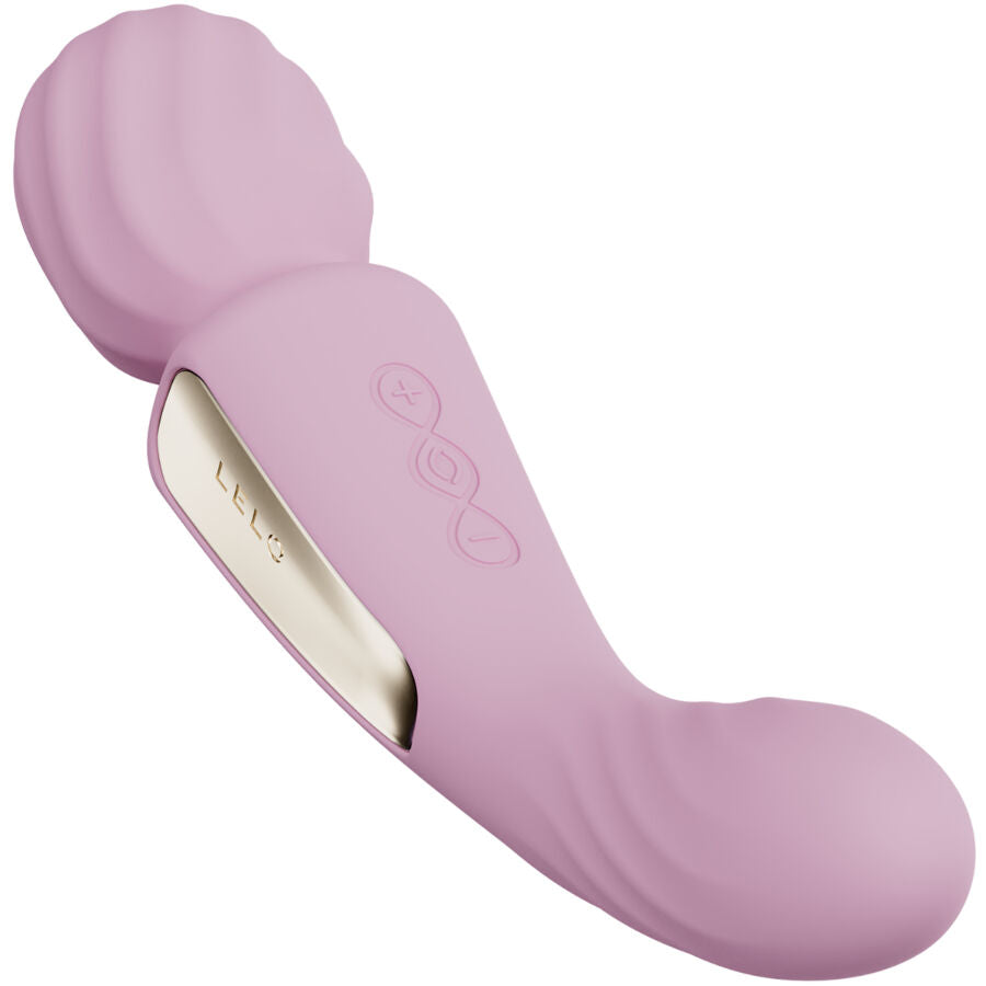 LELO Switch Vibrateur Wanda Double Stimulation Rose Doux — vue arrière