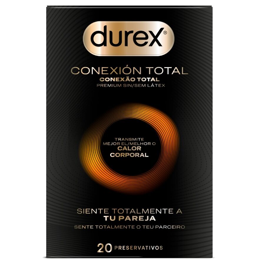 DUREX CONDOMS Connexion Totale Ultra Fine Plus Sans Latex 20 Unités - Aura Intime