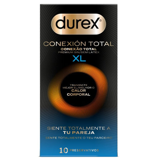 DUREX CONDOMS Connexion Totale Xl Ultra Fine Plus Sans Latex 10 Unités - Aura Intime