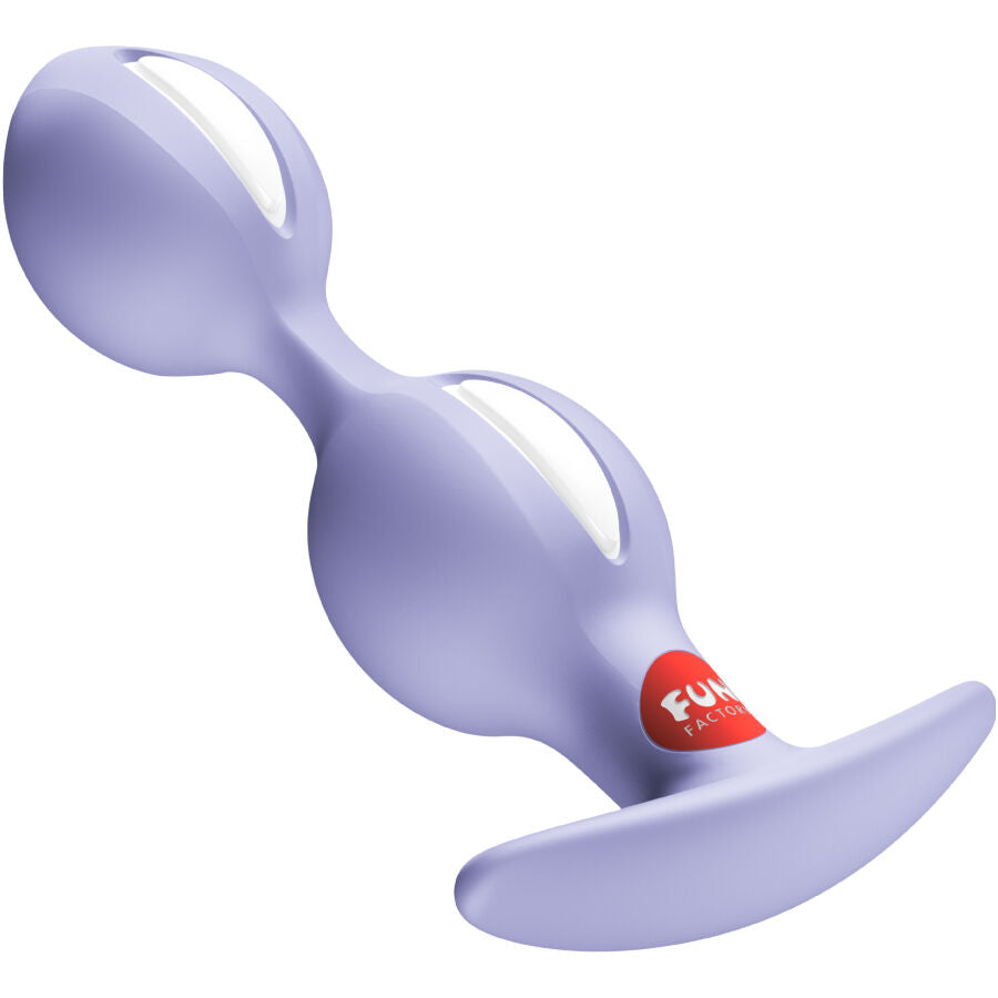 FUN FACTORY DUO B-BALLS PLUG ANAL VIOLET — vue détaillée