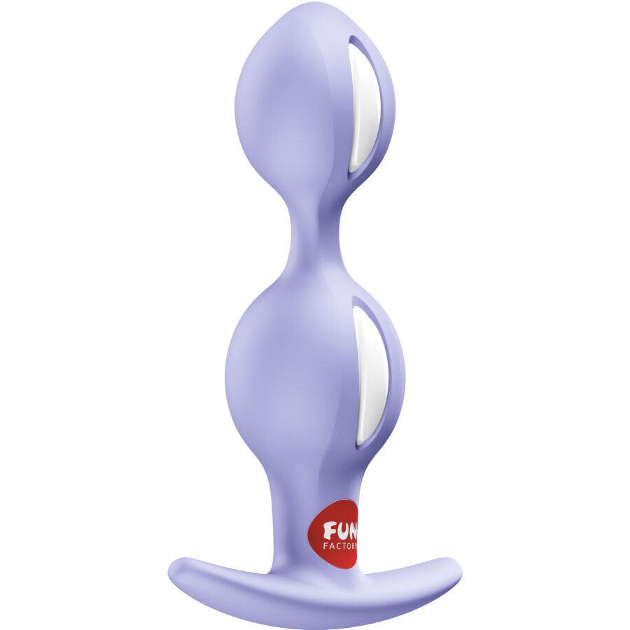 FUN FACTORY DUO B-BALLS PLUG ANAL VIOLET - Aura Intime