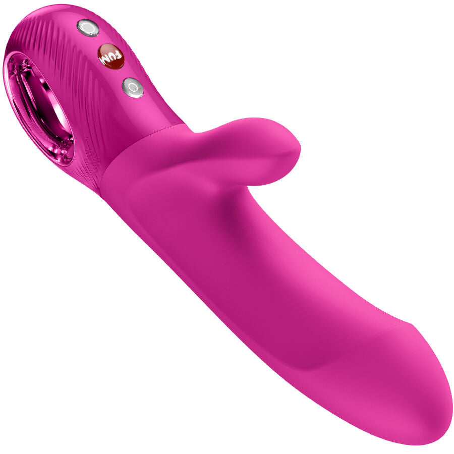 FUN FACTORY Bi Stronic Embrace Thrusting Rabbit Pulsators Magenta — vue détaillée