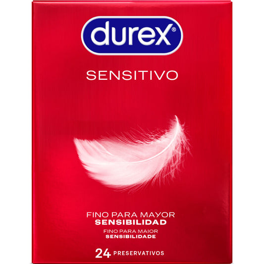 DUREX CONDOMS Préservatifs Sensitive 24 Unités - Aura Intime