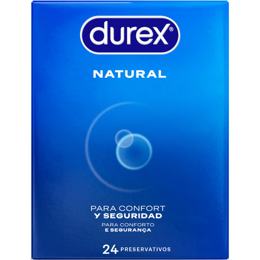 DUREX CONDOMS Préservatifs Naturels 24 Unités - Aura Intime