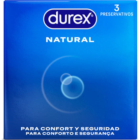DUREX CONDOMS Préservatifs Naturels 3 Unités - Aura Intime