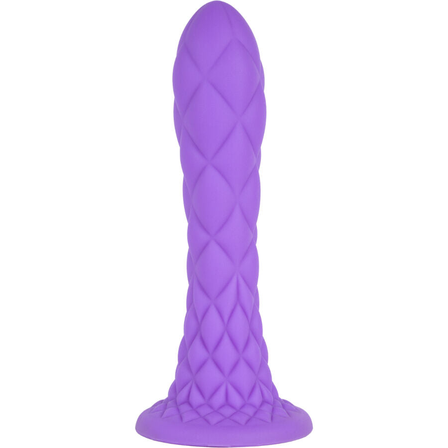 SILEXD - Dreamy Dildo Fantasy Silicone Liquide Thermoréactif Violet 18,5 Cm