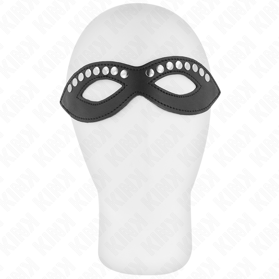 KINK MASKED ALLURE Masque Yeux Mini Rivets Modèle 1 20,5 X 5,5 Cm - Aura Intime