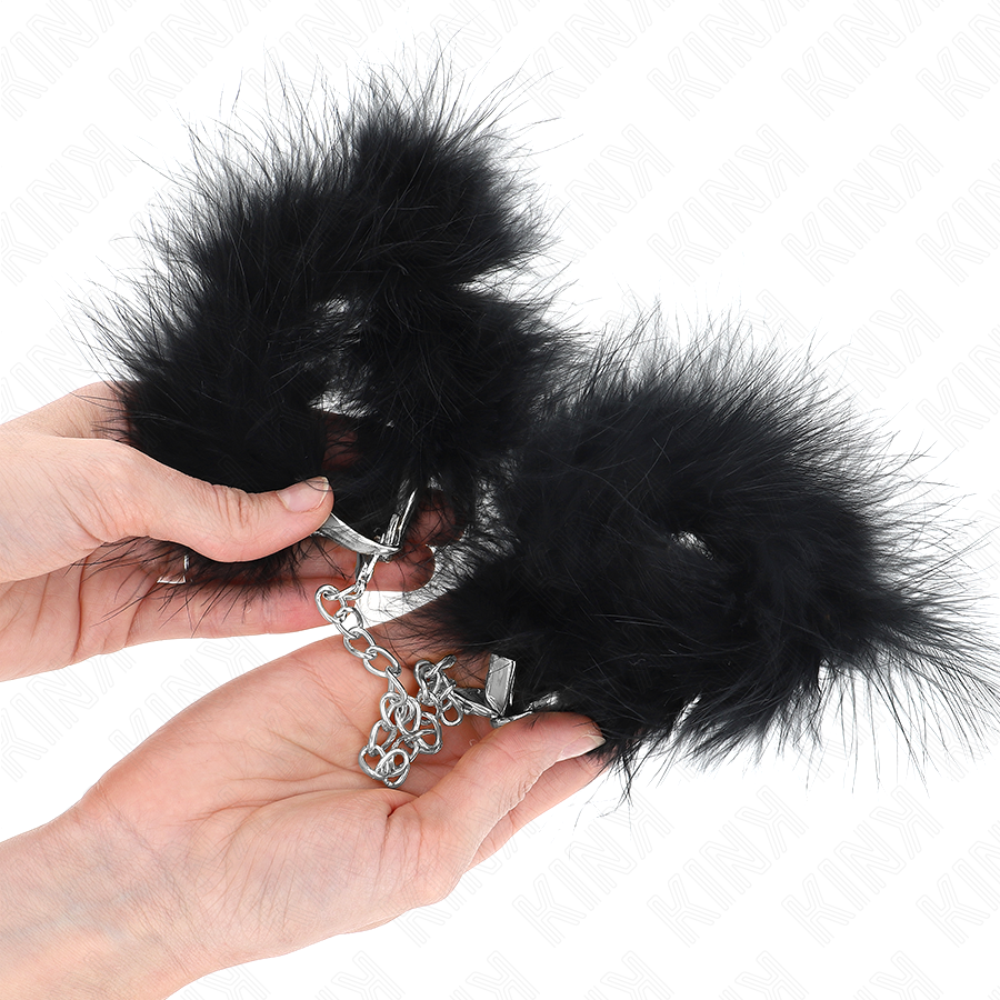 KINK WRIST RESTRAINT Manchettes Mini Plume — vue détaillée