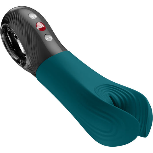 FUN FACTORY Bouteille Masturbateur Vibrateur Manta Verte - Aura Intime