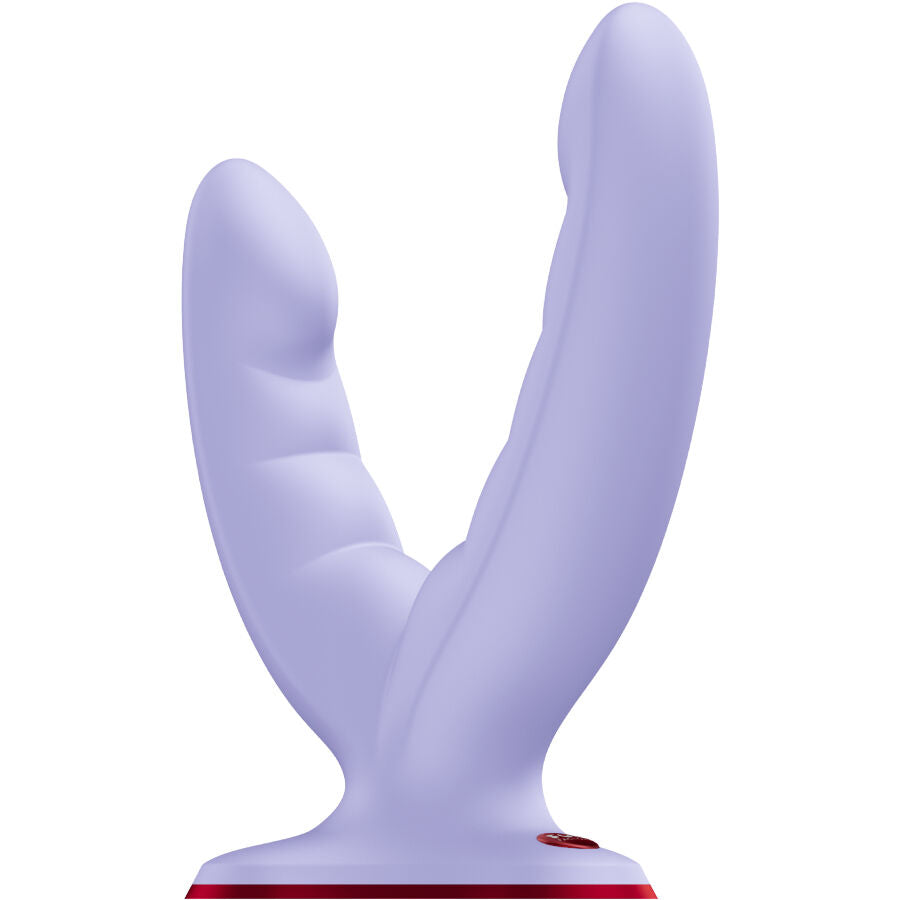 FUN FACTORY RYDE DOUBLE GODEMICHET VIOLET — vue détaillée