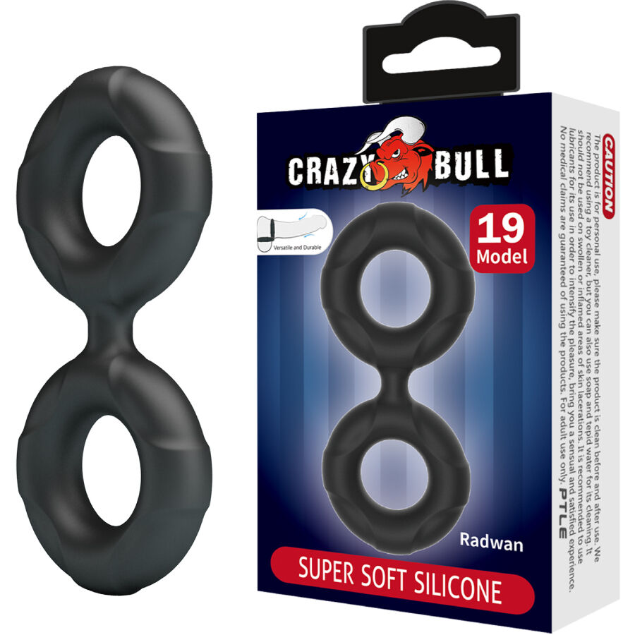 CRAZY BULL RADWAN DOUBLE BAGUE SILICONE MODÈLE 19 - Aura Intime