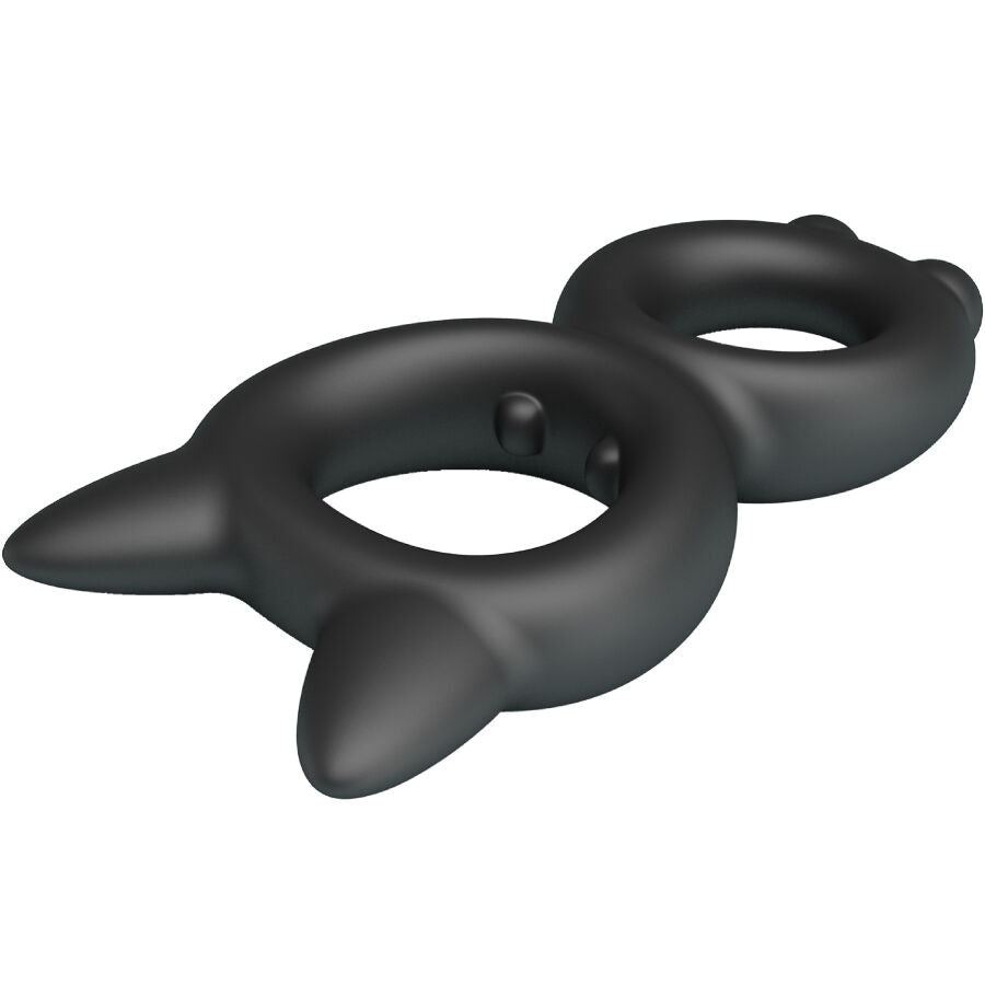 CRAZY BULL - Bague Double En Silicone Toran Modèle 20