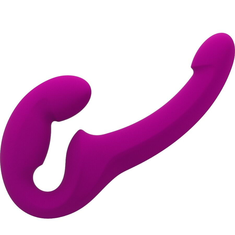 FUN FACTORY SHARE LITE DOUBLE DILDO BLACKBERRY - Aura Intime