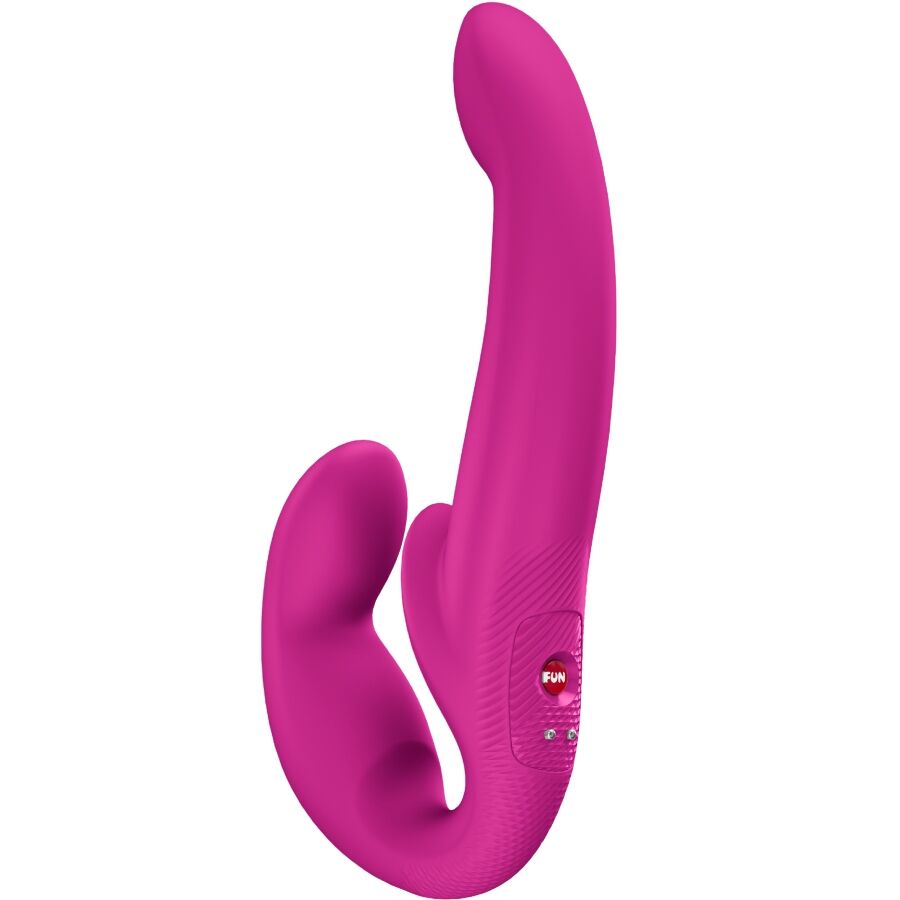 FUN FACTORY SHARE VIBE PRO DOUBLE GODEMICHET VIBRANT MAGENTA - Aura Intime