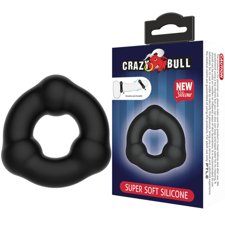 CRAZY BULL BAGUE SILICONE ULTRA DOUX NODULES - Aura Intime