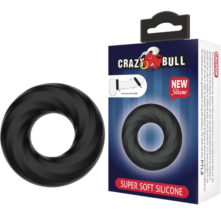 CRAZY BULL BAGUE SILICONE SPIRALE - Aura Intime