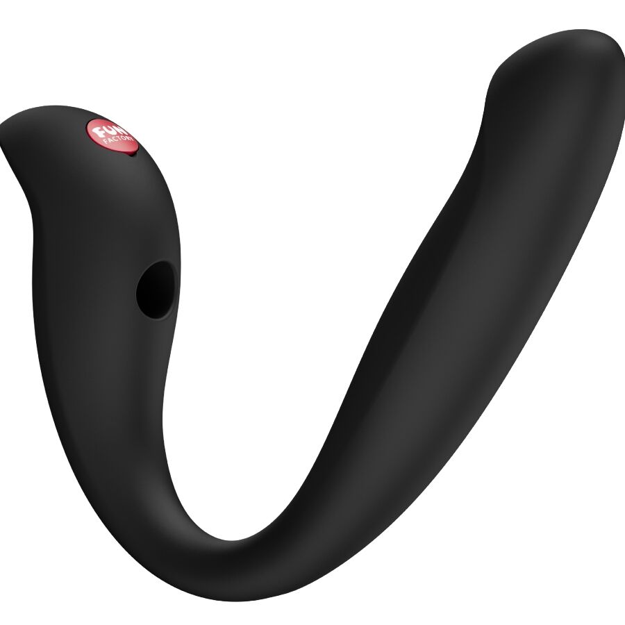 FUN FACTORY Vibrateur À Double Impulsion D'Air Insérable Veloce Noir — vue détaillée