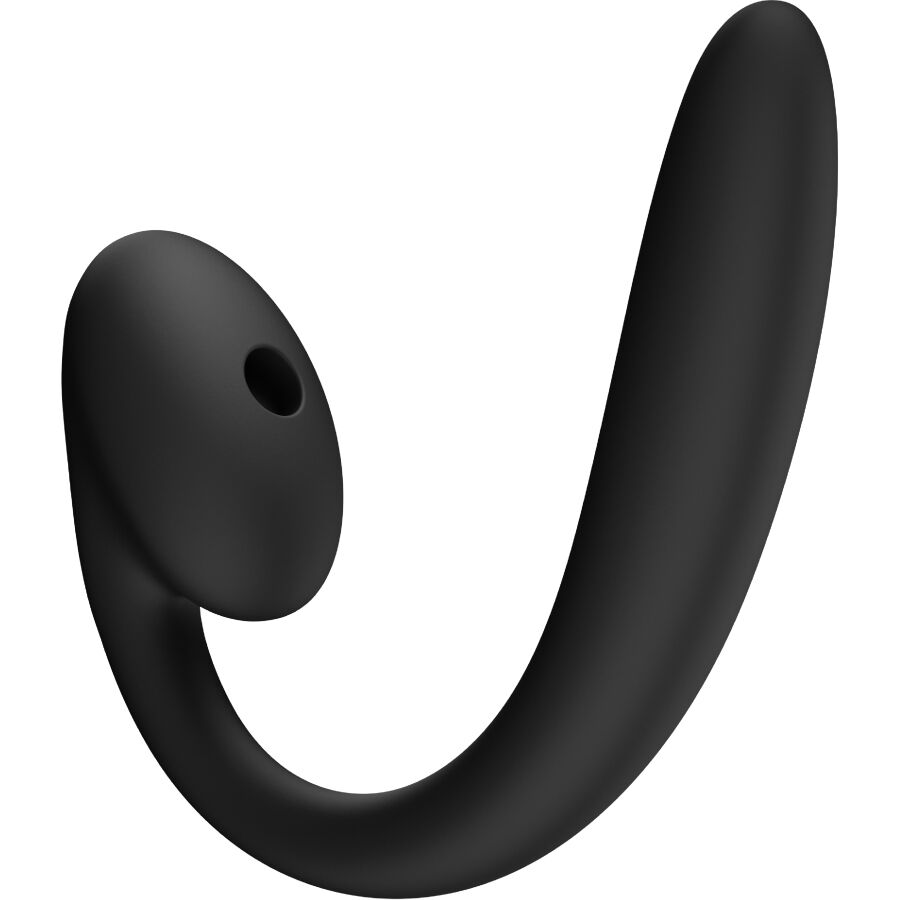 FUN FACTORY Vibrateur À Double Impulsion D'Air Inserable Crescendo Noir — vue détaillée