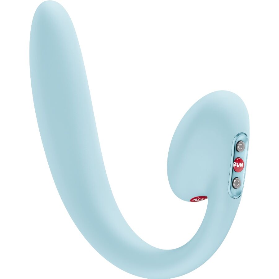 FUN FACTORY Vibrateur À Double Impulsion D'Air Crescendo Inserable Bl... - Aura Intime