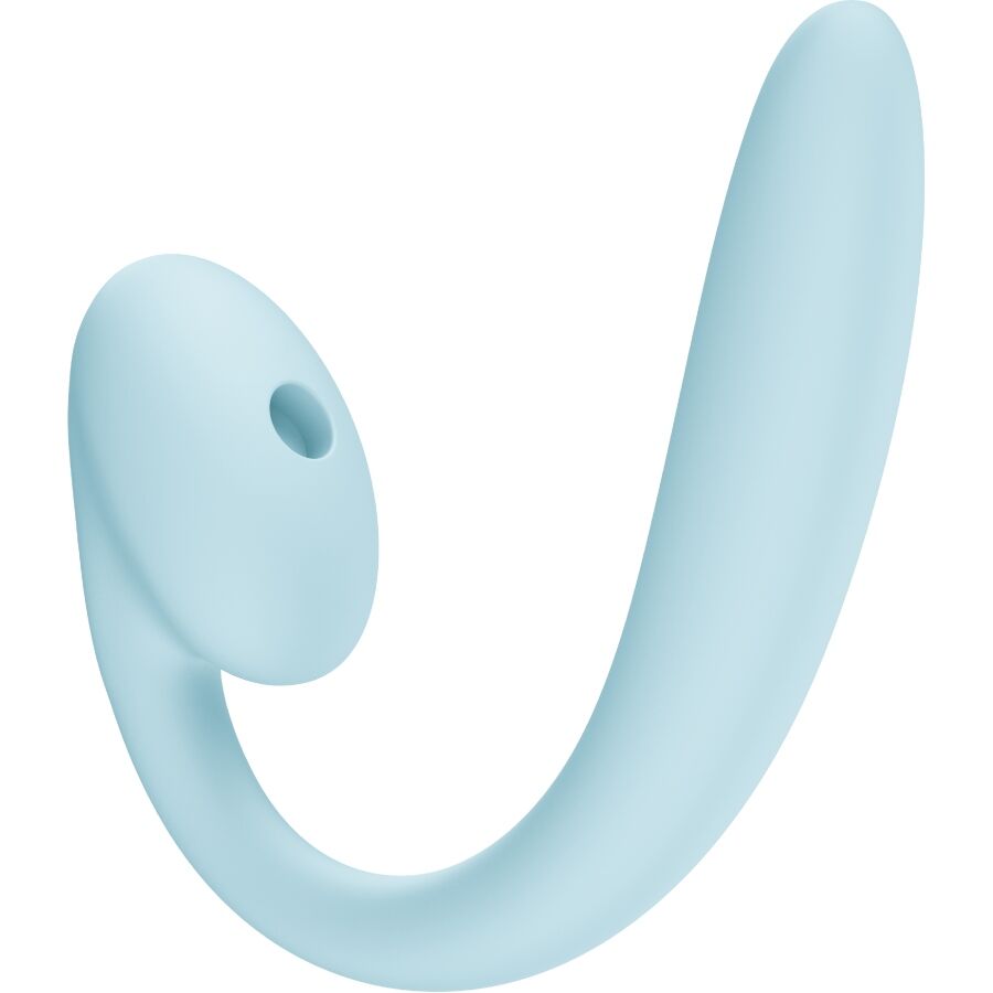 FUN FACTORY Vibrateur À Double Impulsion D'Air Crescendo Inserable Bl... — vue détaillée