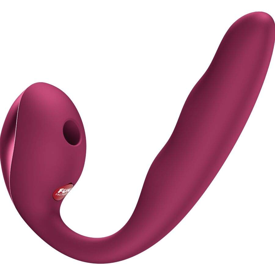 FUN FACTORY Allegro Vibrateur À Double Impulsion D'Air Inserable Roug... — vue détaillée