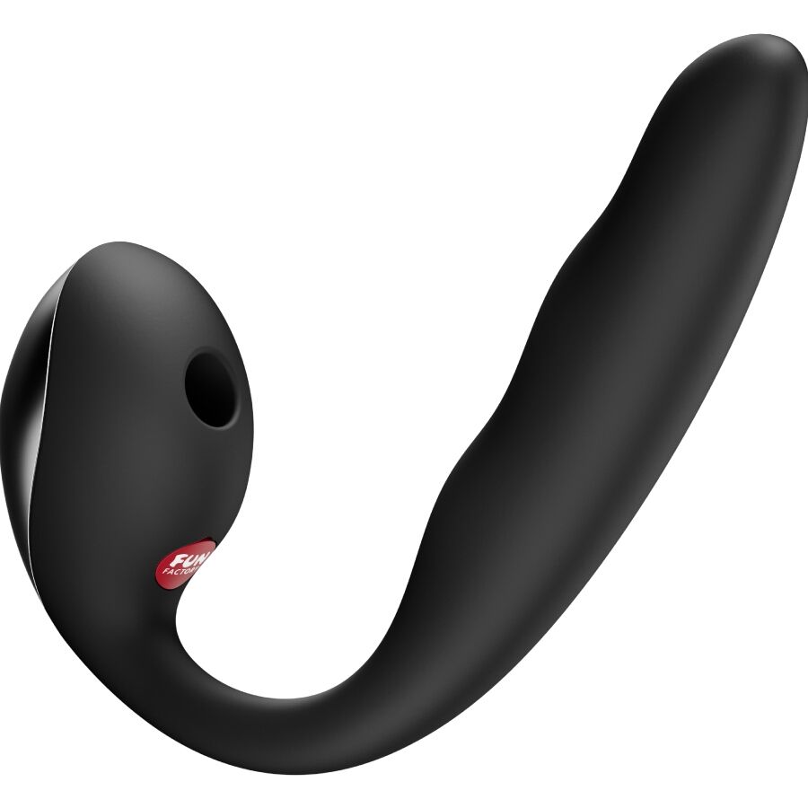 FUN FACTORY Allegro Vibrateur À Double Impulsion D'Air Inserable Noir — vue détaillée