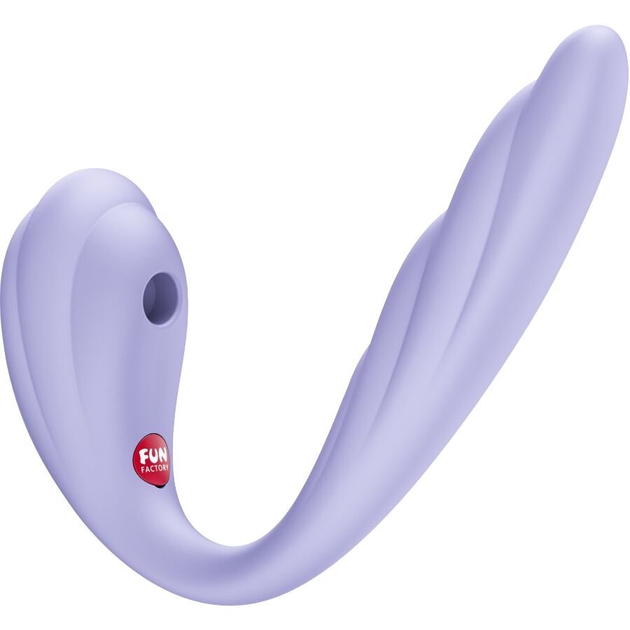 FUN FACTORY Vivace Vibrateur À Double Impulsion D'Air Inserable Violet — vue détaillée