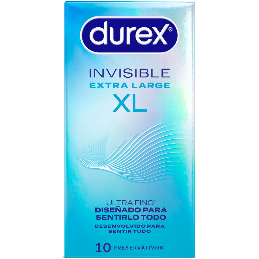 DUREX CONDOMS Préservatifs Invisibles Xl 10 Unités - Aura Intime