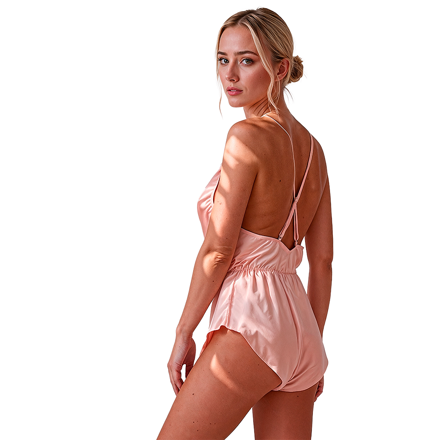 PASSION WOMAN TEDDIES Sensie Body Corail L/Xl — vue alternative