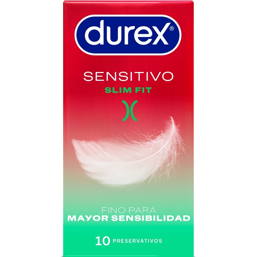 DUREX CONDOMS Sensitivo Slim Fit 10 Unités - Aura Intime