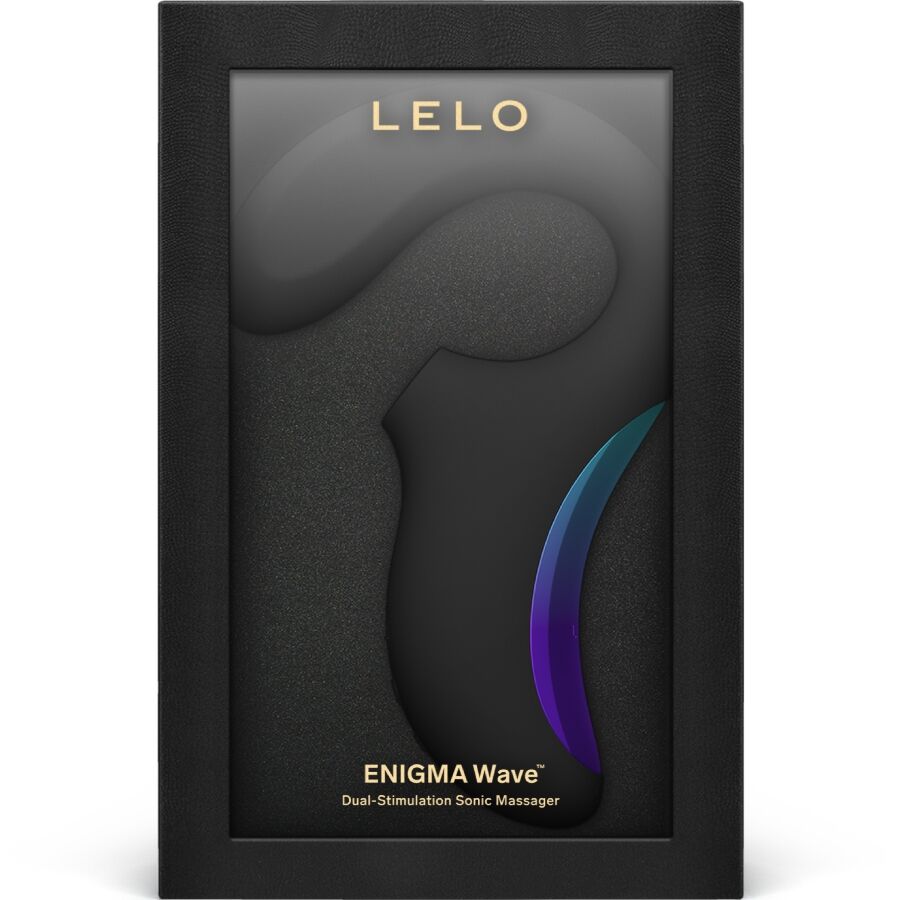 LELO Enigma Wave Vibration Triple Massager Noir — vue arrière